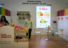 Xiamen Sonpy is a pomelo grower and exporter.